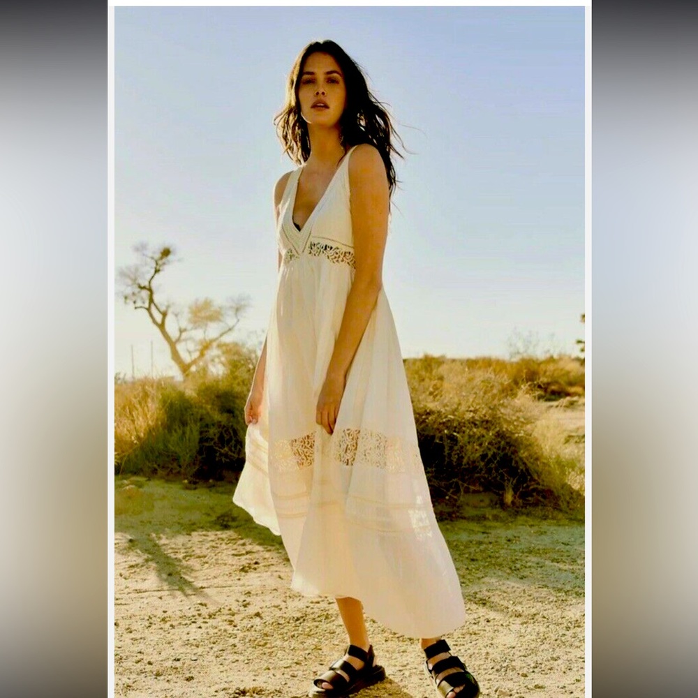 Free people Carla ivory lace dress - Picture 4 of 8
